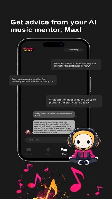 Music Max AI App screenshot