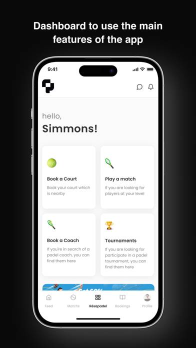 Résapadel Capture d'écran de l'application