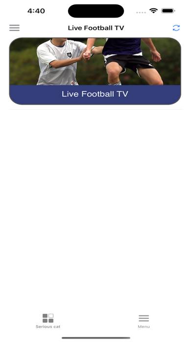Live Football TV Streaming HD immagine dello schermo