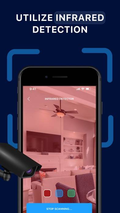 Spy Cam Scanner Home Security App-Screenshot