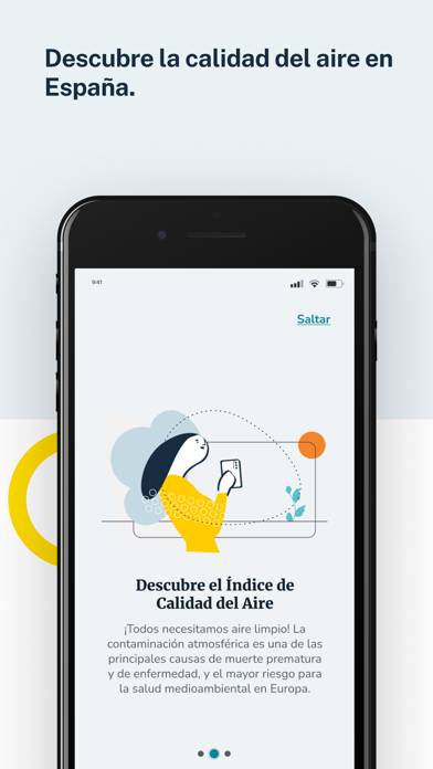 ICA Índice de Calidad del Aire App screenshot