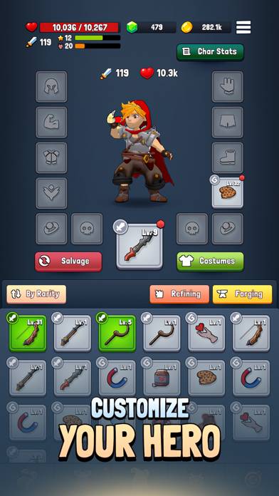 Eternal Hero: Action RPG game screenshot