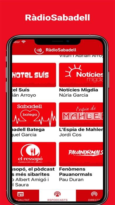 Ràdio Sabadell Captura de pantalla de la aplicación #1