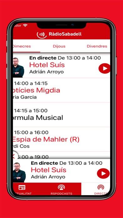 Ràdio Sabadell Captura de pantalla de la aplicación #2