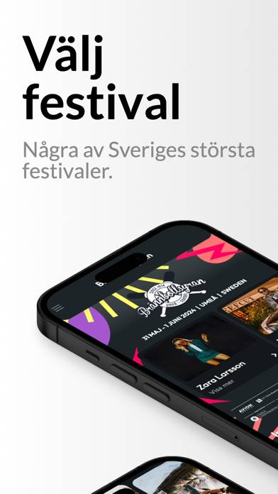 Homerun Festivals App screenshot #1