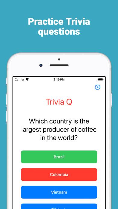 Trivia Q App screenshot #1