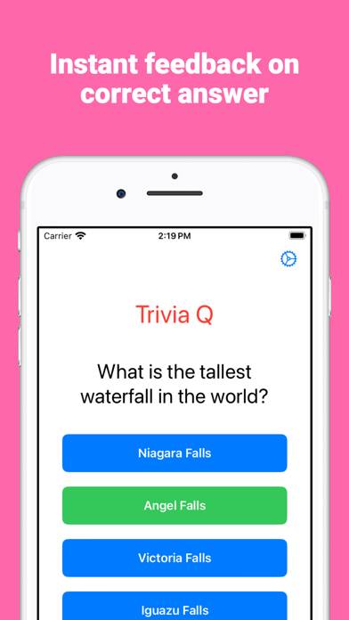 Trivia Q App screenshot #2