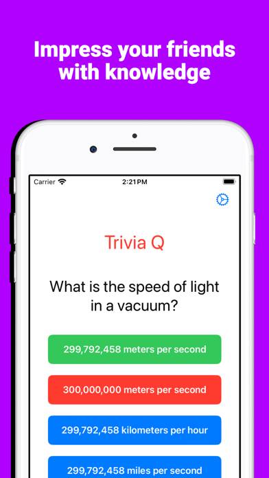 Trivia Q App screenshot #4