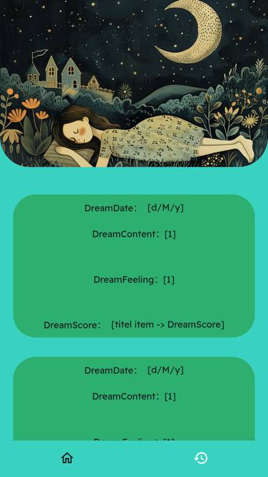 DreamArchive Schermata dell'app #1