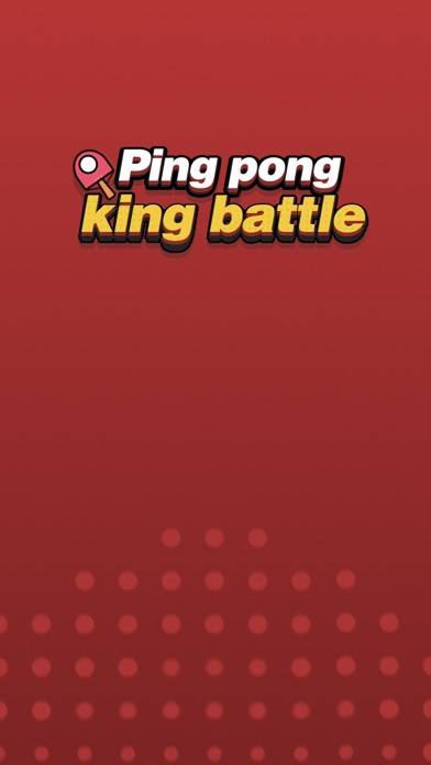 Ping pong king battle game screenshot