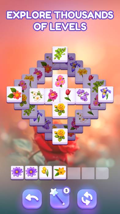 Blossom Match: Puzzle Game skärmdump av spelet