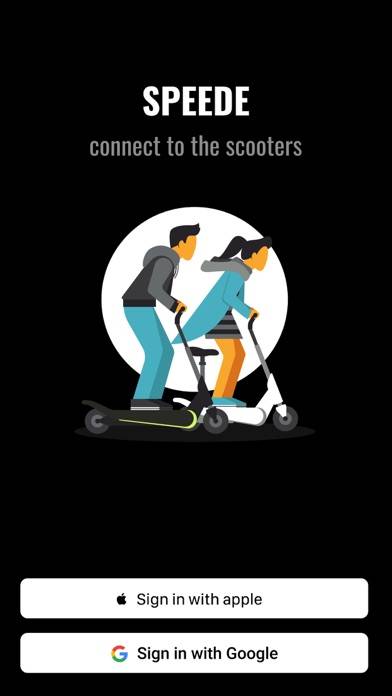 Speede Scooters App-Screenshot #1