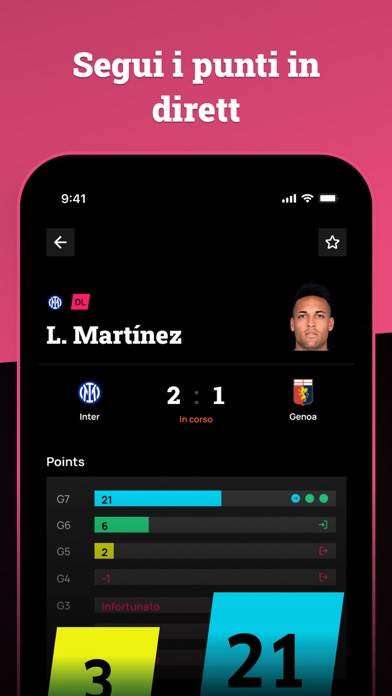 Fantacampionato Manager Schermata dell'app #5
