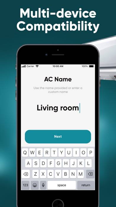 AC Remote, Air Conditioner Pro App screenshot