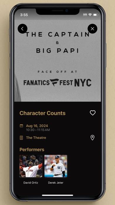 Fanatics Fest App screenshot