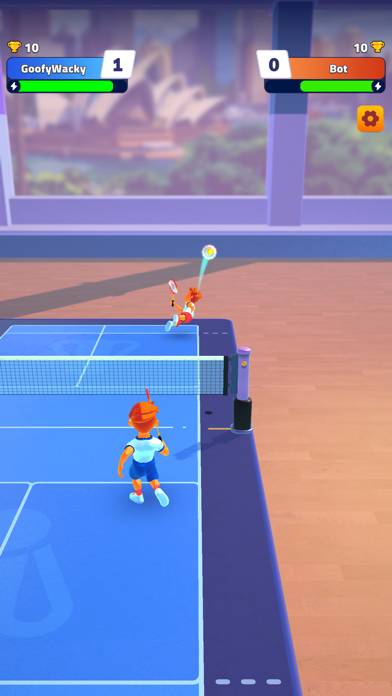 Smash Badminton 3D Game Capture d'écran de l'application #2