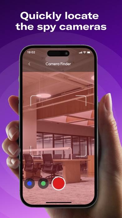 Spy and Hidden Camera Detector App screenshot