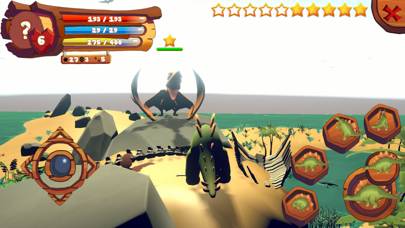 Little Dino Adventure for Kids captura de pantalla del juego