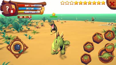 Little Dino Adventure for Kids captura de pantalla del juego