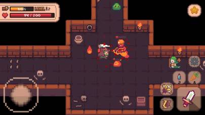 Megis Adventure skärmdump av spelet