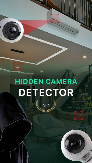 Camera detector－spy device app captura de pantalla