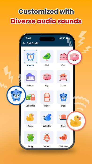 Don't touch phone: Alarm App-Screenshot #2