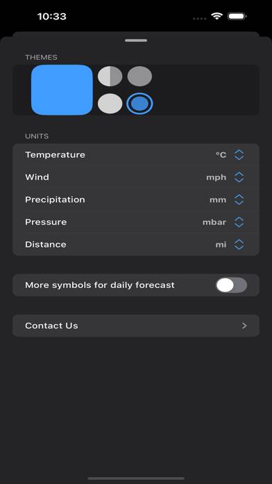 Rain Alert: Alarma de lluvia Captura de pantalla de la aplicación