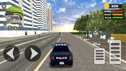 Super Hero Crazy City 3D Schermata dell'app #1