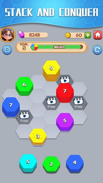 Hexa Merge Sort : Block Puzzle screenshot