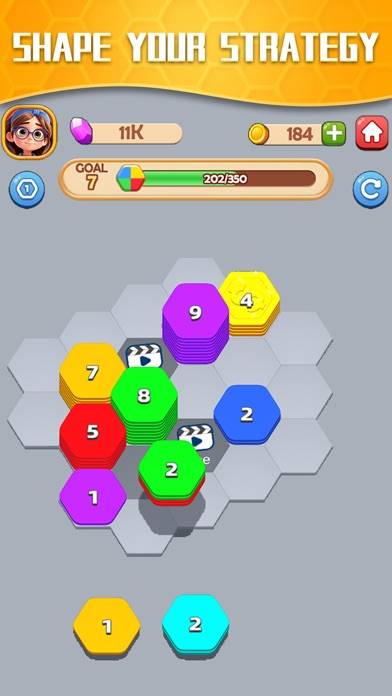 Hexa Merge Sort : Block Puzzle App screenshot #4