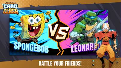 Nickelodeon Card Clash capture d'écran du jeu