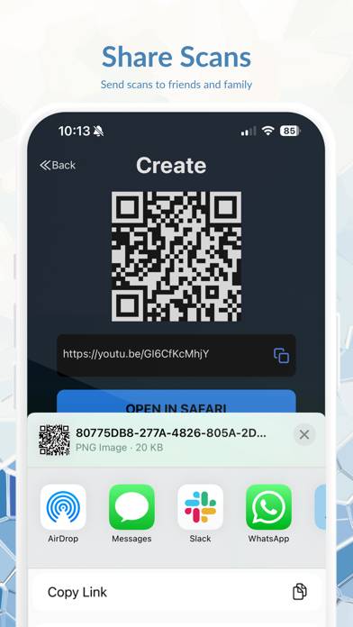 Scan QR Code Now App skärmdump