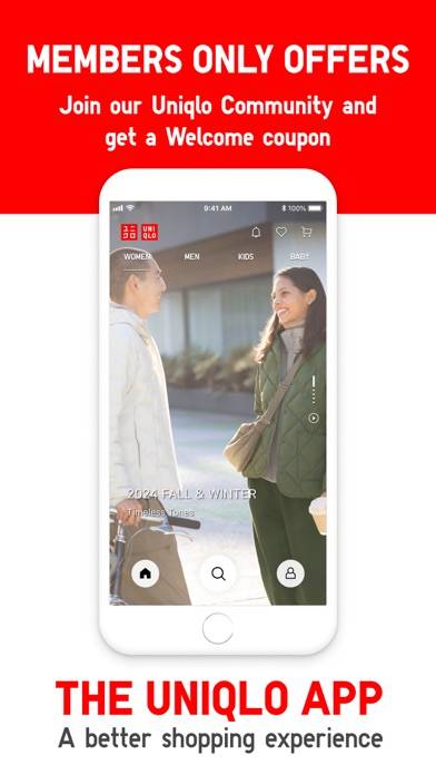 UNIQLO Schermata dell'app #1