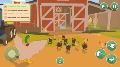 Goose Simulator Duck Game 2024 captura de pantalla del juego