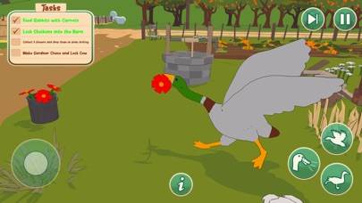 Goose Simulator Duck Game 2024 captura de pantalla del juego