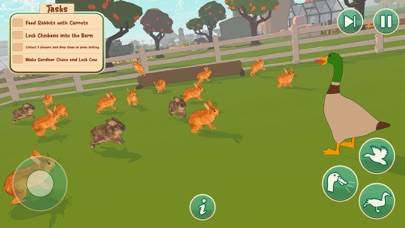 Goose Simulator Duck Game 2024 captura de pantalla del juego
