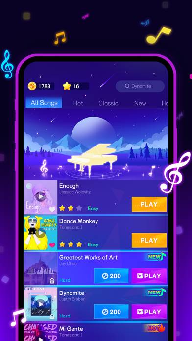Beat Piano Dance:music game screenshot