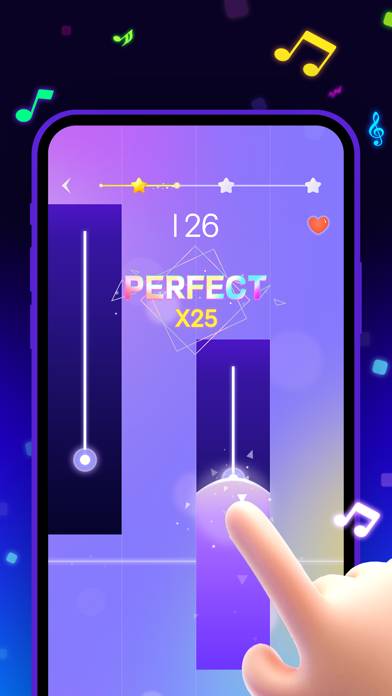 Beat Piano Dance:music game game screenshot