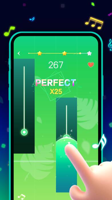 Beat Piano Dance:music game game screenshot