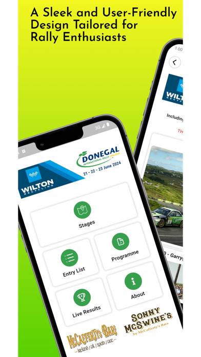 Donegal Int Rally 2024 App screenshot #1