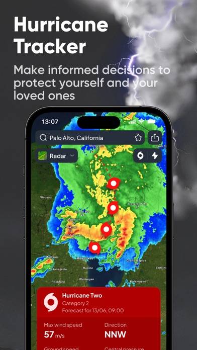 Severe Weather Radar & Alerts App screenshot #2