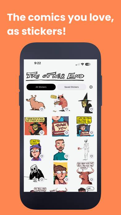 The Other End Comics Captura de pantalla de la aplicación #1