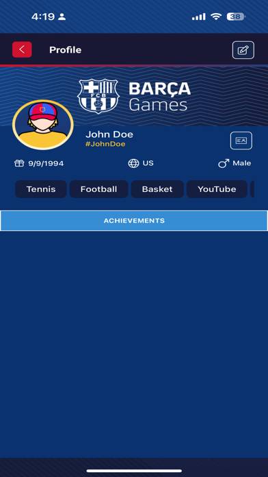 Barça Games Captura de pantalla de la aplicación #2