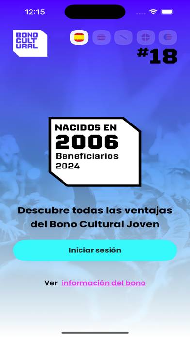 Bono Cultural Joven 2024 screenshot