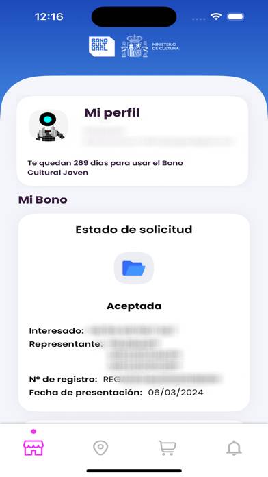 Bono Cultural Joven 2024 App screenshot #2