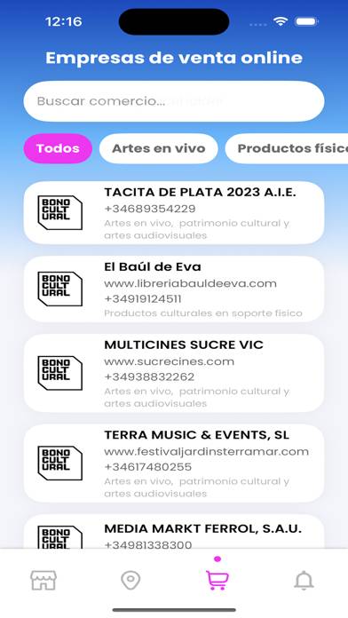 Bono Cultural Joven 2024 App screenshot #4