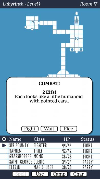 Moldvay's Labyrinth game screenshot