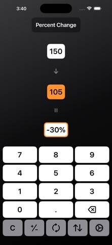 Delta Calc App skärmdump
