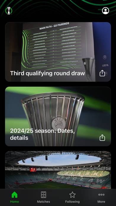 UEFA Conference League App-Screenshot #1