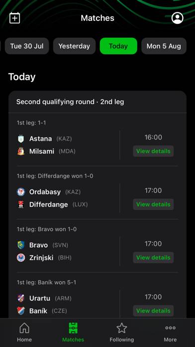 UEFA Conference League App-Screenshot #3